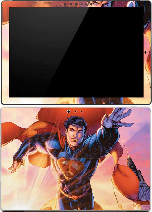 DC Comics Superman Unchained #1 75th Anniversary Cover Art by Jim Lee Surface Pro (2017) Skin